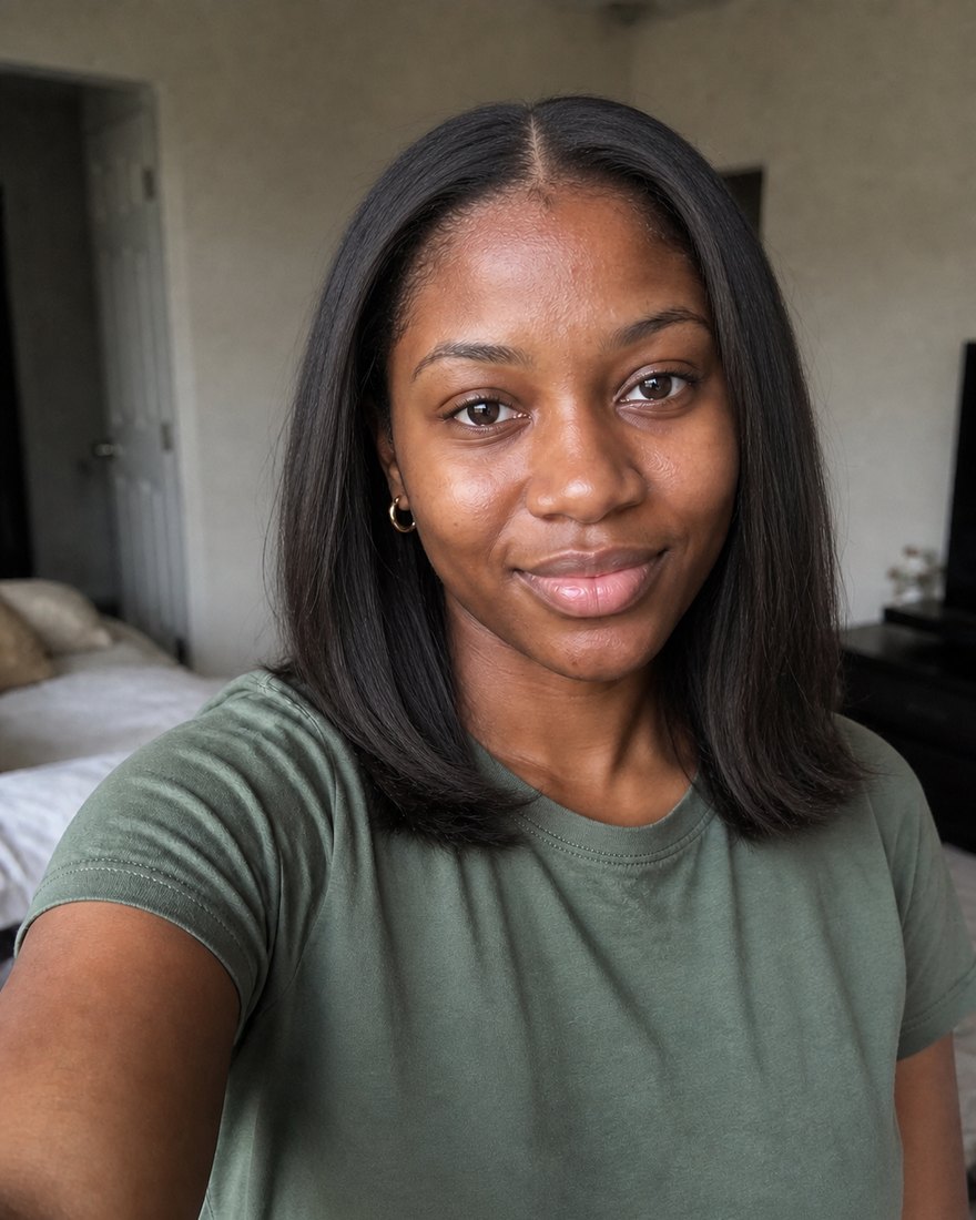 A photo before any style is applied